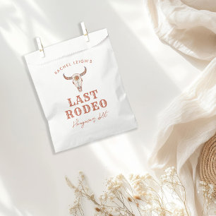 Desert Cowgirl Last Rodeo Geschenktütchen
