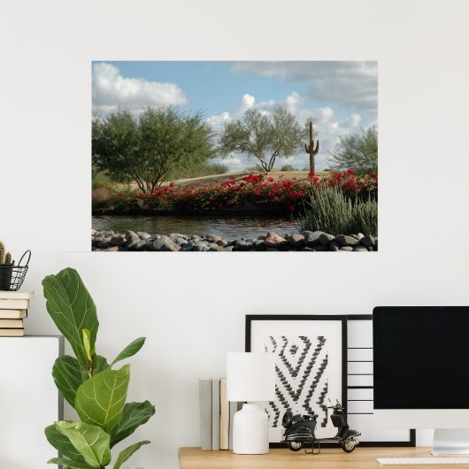 Desert Creek Poster (Heimbüro)