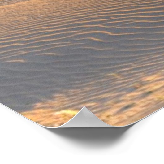 Desert Dawn Poster (Ecke)