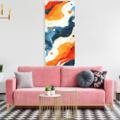 Desert & Deep Sea Leinwanddruck (Insitu (Wohnzimmer))