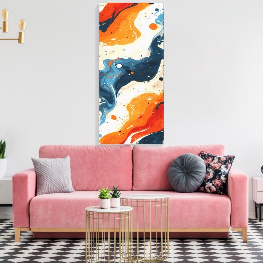 Desert & Deep Sea Leinwanddruck (Insitu (Wohnzimmer))