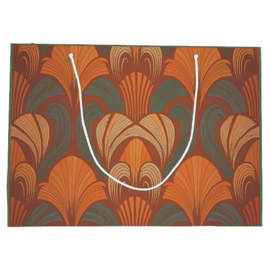 Desert Deko Große Geschenktüte (Rückseite)