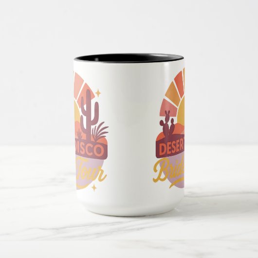 Desert Disco—Bride’s Tour | Halloween Gifts Tasse (Zentrum)