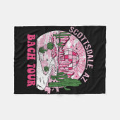 Desert Disco Scottsdale Junggeselinnen-Abschied We Fleecedecke (Vorderseite (Horizontal))