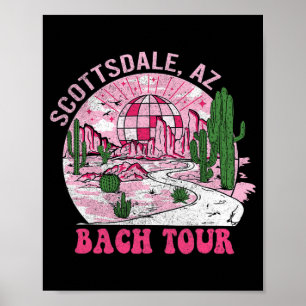 Desert Disco Scottsdale Junggeselinnen-Abschied We Poster