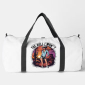Desert Diva: Cowgirl Charm Duffle Bag (Vorderseite)