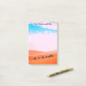 Desert dreams, Sand tales Post-it Klebezettel (Auf Schreibtisch)