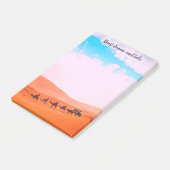 Desert dreams, Sand tales Post-it Klebezettel (angewinkelt)