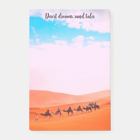 Desert dreams, Sand tales Post-it Klebezettel (Vorderseite)