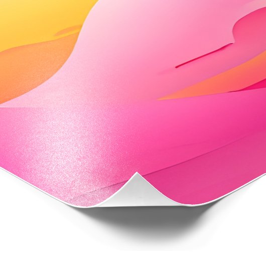 Desert Dreamscape Fotodruck (Ecke)