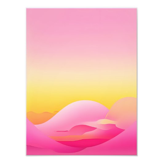 Desert Dreamscape Fotodruck (Vorne)