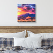 Desert Dreamscape Leinwanddruck (Insitu (Schlafzimmer))