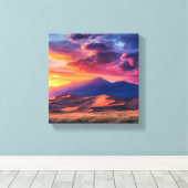 Desert Dreamscape Leinwanddruck (Insitu (Holzboden))