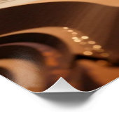 Desert Dunes Art Poster (Ecke)