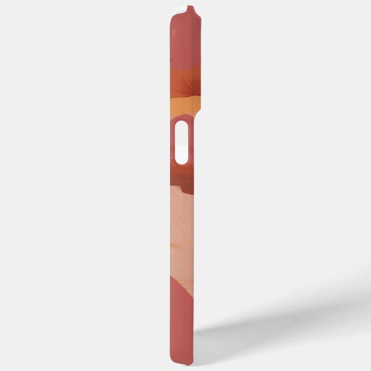 Desert Dunes Modern Boho Collage Personalisiert Case-Mate iPhone Hülle (Rückseite / Rechts)