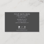 Desert Dunes Visitenkarte (Vorderseite)