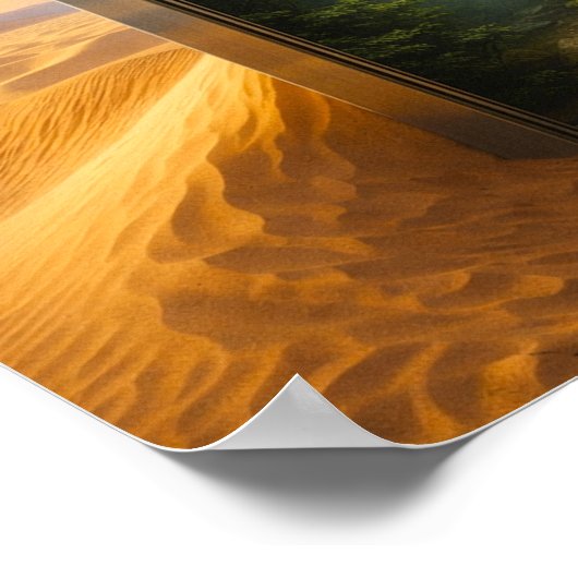 Desert Elevator Poster (Ecke)