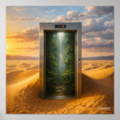 Desert Elevator Poster (Vorne)