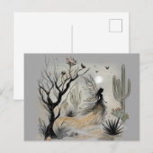 Desert Fairy Postkarte (Vorne/Hinten)