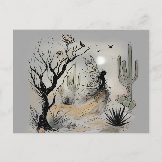 Desert Fairy Postkarte (Vorderseite)