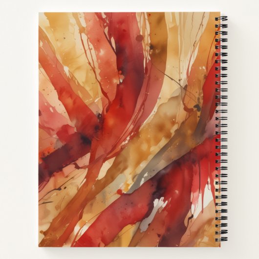 Desert Fire Notizblock (Rückseite)