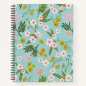 Desert Flora Notebook Notizblock (Vorderseite)