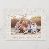 Desert Floral Feiertagskarte (Vorne/Hinten)