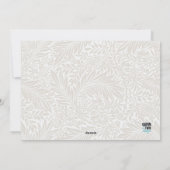 Desert Floral Feiertagskarte (Rückseite)