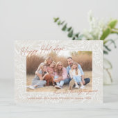 Desert Floral Feiertagskarte (Stehend Vorderseite)