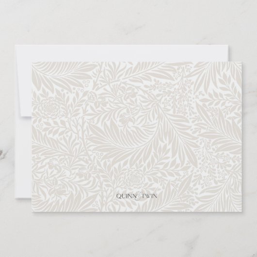 Desert Floral Save The Date (Rückseite)