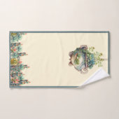 Desert Garden Succulents Cactus Agave Badtuch S Badhandtuch Set (Handtuch)