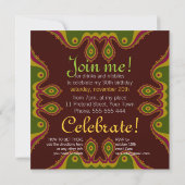 Desert Goddess Special Party Einladungen (Rückseite)