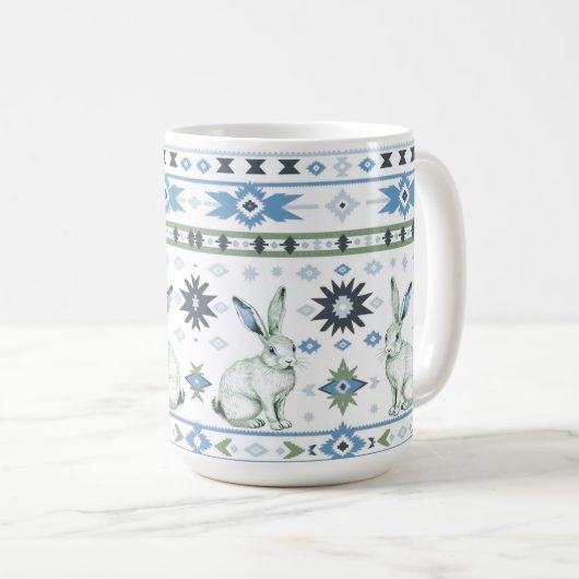 Desert Hares Coffee Tasse (VorderseiteRechts)