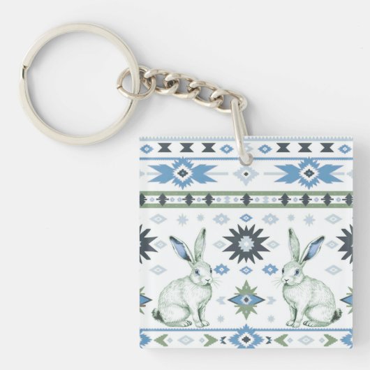 Desert Hares Schlüsselanhänger (Vorderseite)