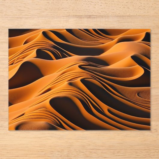 Desert Harmony Acryleinladungen (Vorderseite)