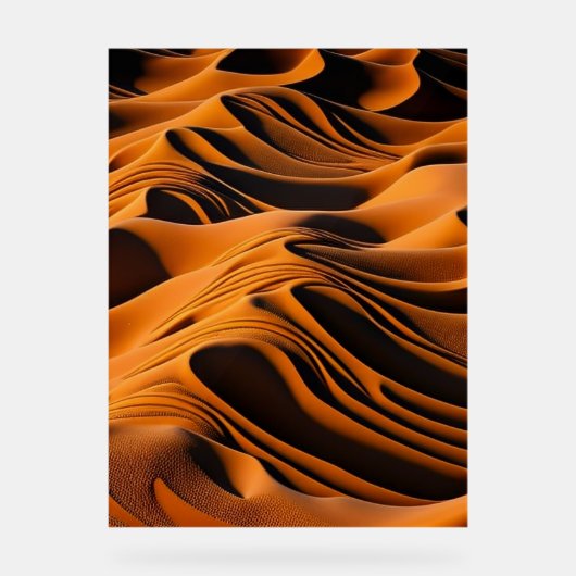 Desert Harmony Acrylschild (Vorderseite)