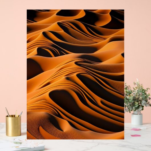 Desert Harmony Acrylschild (Hochzeit)