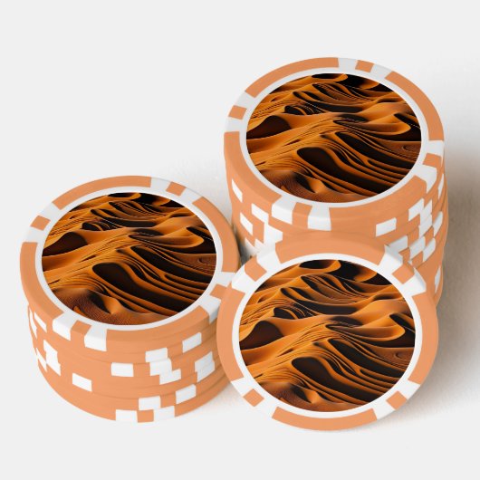Desert Harmony Pokerchips (Stapel)