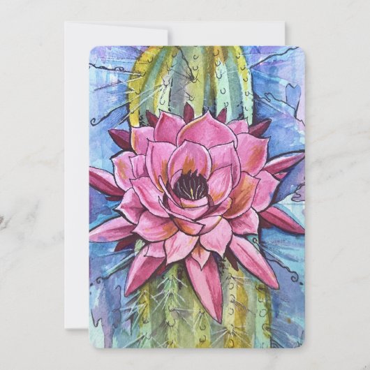 Desert Heart Feiertagskarte (Vorderseite)