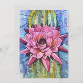 Desert Heart Feiertagskarte (Vorne/Hinten)