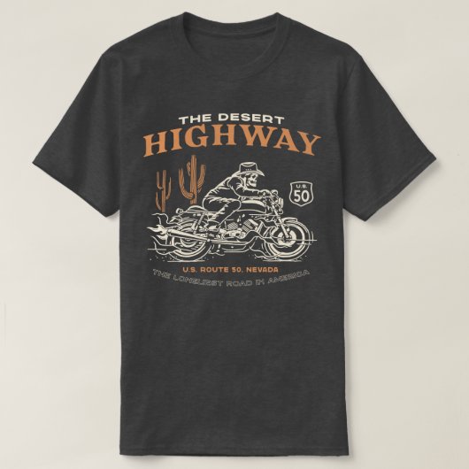 DESERT HIGHWAY T-Shirt (Design vorne)