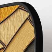 Desert Hills Sand Gold Mosaic Fine Art Pickleball Schläger (Linke Seite)