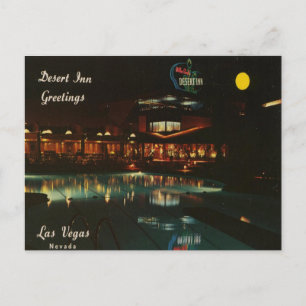 Desert Inn Vintage Las Vegas Casino Neon Postkarte