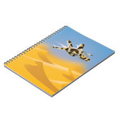 Desert Jet Fighter Notizblock (Linke Seite)
