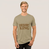DESERT KING Tri-Blend SHIRT (Vorderseite voll)