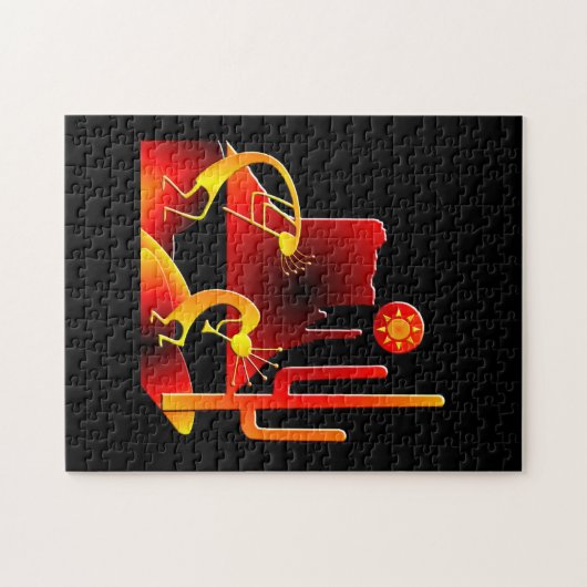 Desert Kokopelli Puzzle (Horizontal)