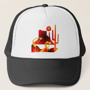 Desert Kokopelli Truckerkappe