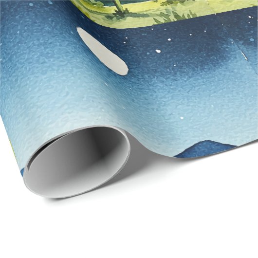 Desert landscape geschenkpapier (Rolleneckpunkt)