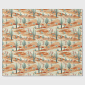 Desert Landscape Geschenkpapier (Flach)