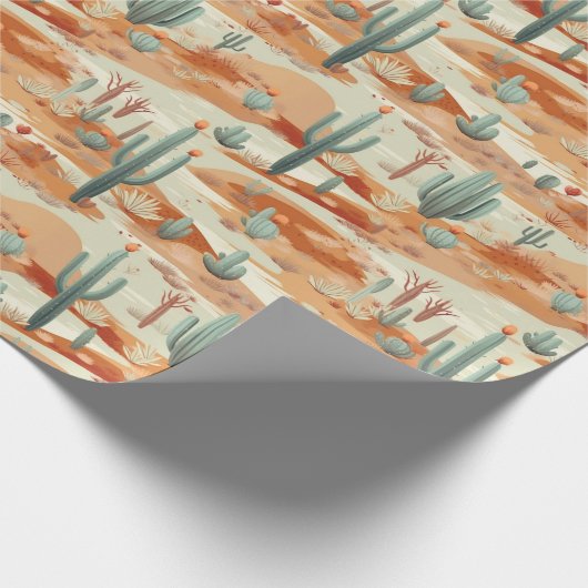 Desert Landscape Geschenkpapier (Ecke)